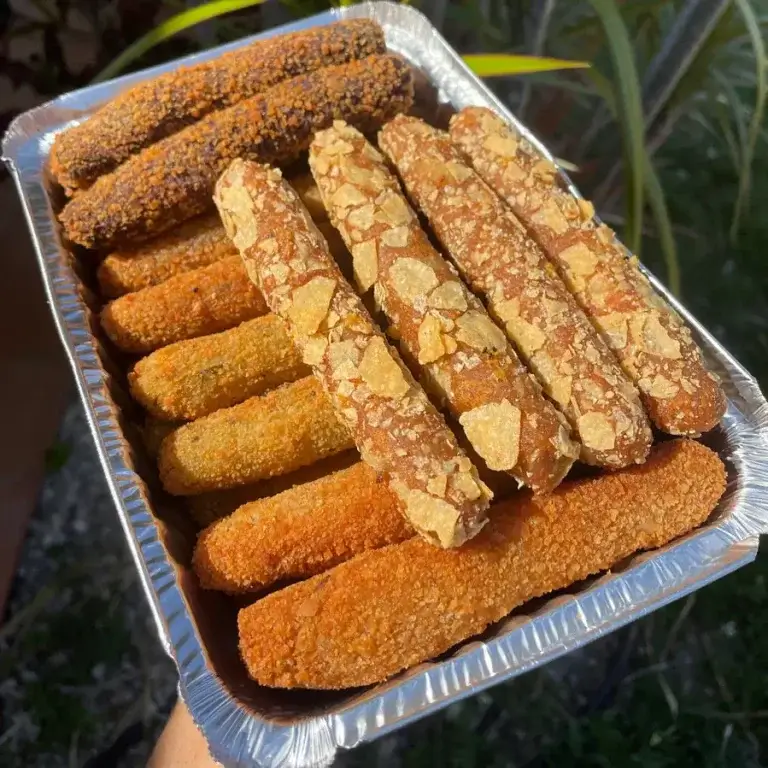 Vegan tapas barcelona Croqueta