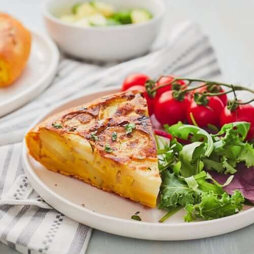 vegan tapas barcelona tortilla