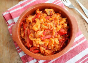 bacalao al ajoarriero receta