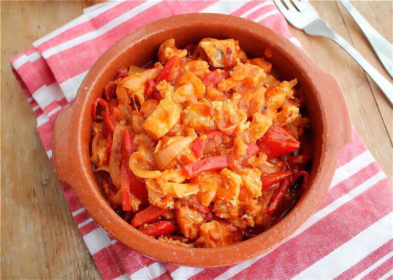bacalao al ajoarriero receta